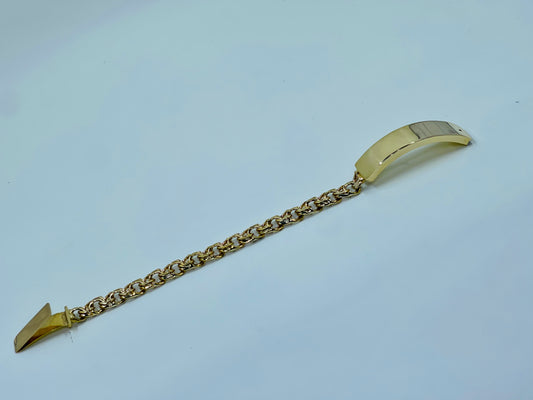 10k Yellow Gold Chinese Link Bracelet